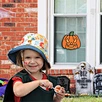 halloween window cling